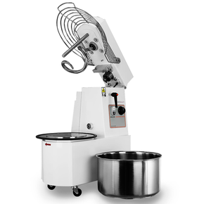 Miesiarka spiralna do ciasta z podnoszonym hakiem i wyjmowaną dzieżą, 2 prędkości, 40 l, 400 V, 480x810x830 mm | RESTO QUALITY, RQT40 2V
