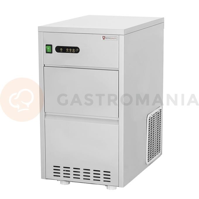 Kostkarka do lodu 24 kg/24 h, chłodzenie powietrzem, 330x470x580 mm | RESTO QUALITY, Light Ice RQ24