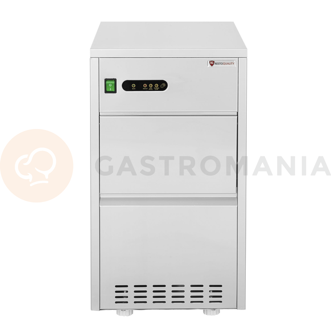 Kostkarka do lodu 24 kg/24 h, chłodzenie powietrzem, 330x470x580 mm | RESTO QUALITY, Light Ice RQ24