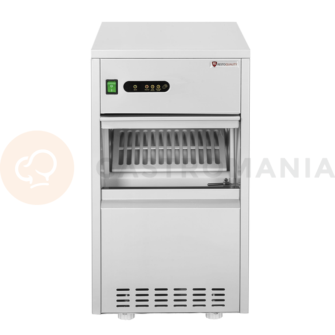 Kostkarka do lodu 24 kg/24 h, chłodzenie powietrzem, 330x470x580 mm | RESTO QUALITY, Light Ice RQ24