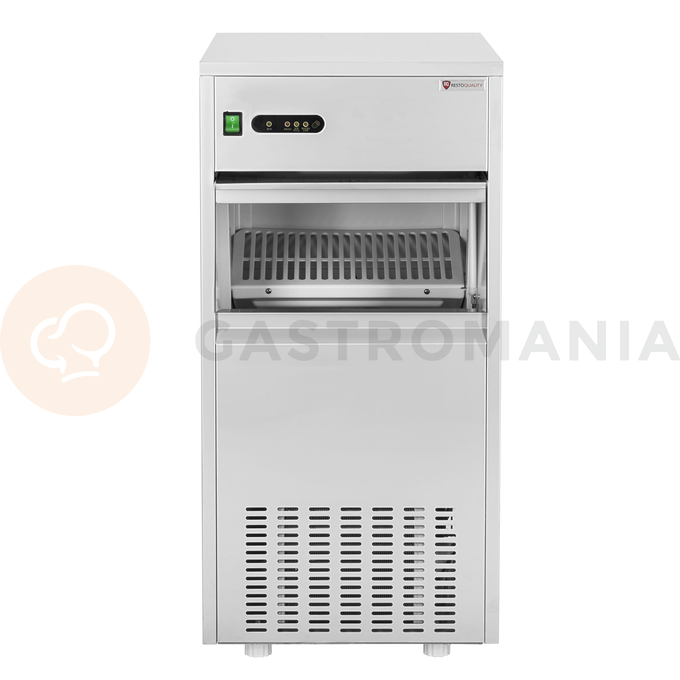 Kostkarka do lodu 60 kg/24 h, chłodzenie powietrzem, 398x512x820 mm | RESTO QUALITY, Light Ice RQ60
