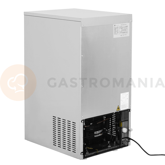 Kostkarka do lodu 60 kg/24 h, chłodzenie powietrzem, 398x512x820 mm | RESTO QUALITY, Light Ice RQ60
