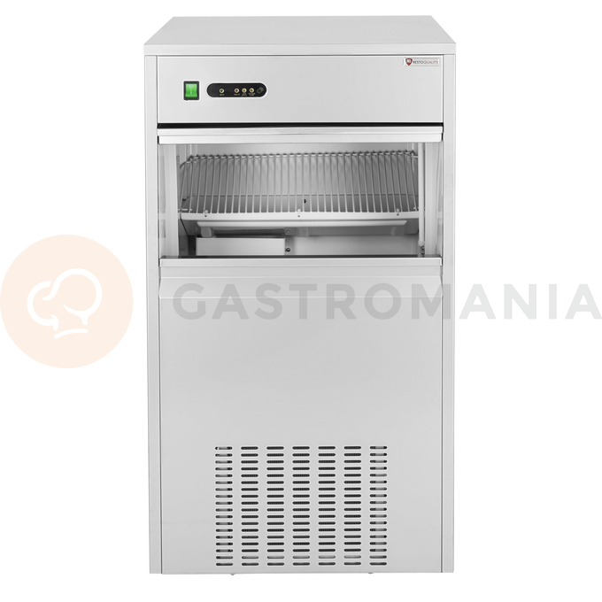 Kostkarka do lodu 80 kg/24 h, chłodzenie powietrzem, 500x612x910 mm | RESTO QUALITY, Light Ice RQ80