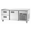 Chladící stůl pro vestavení, skříňka a 2 zásuvky GN1/1, 1397x675x630 mm | BARTSCHER, 1400T1S2