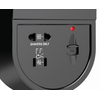 Hotelový fén černá se zásuvkou pro holicí strojek, 1,6 kW, 230 V, 265x205x105 mm | BARTSCHER, 1600SR