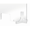 Hygienický kryt s podpěrami z plexiskla, 1000x300x900 mm | BARTSCHER, 1000PGLD