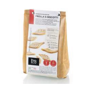 Kruche ciasteczka i herbatniki, frolla&amp;biscotti, gotowy mix, 400 g | SILIKOMART, i78 Ingredients
