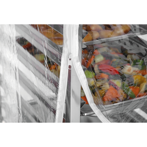 Przeźroczysty pokrowiec do wózka gastronomicznego AGN700-1/1 | BARTSCHER, 300123