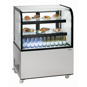 Witryna chłodnicza 270 l, oświetlenie LED, 905x690x1210 mm | BARTSCHER, KV 270L