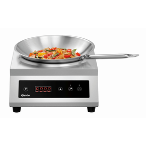 Indukční wok 5 kW, 400x525x195 mm | BARTSCHER, IW 50