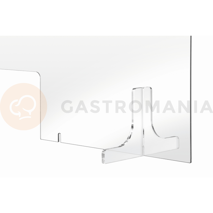 Hygienický kryt s podpěrami z plexiskla, 1500x300x900 mm | BARTSCHER, 1500PGLD