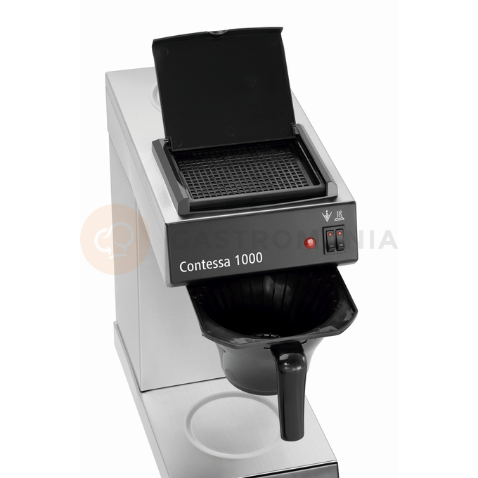 Kávovar, filtr košíkový, džbánek 1,8 l, 215x385x460 mm | BARTSCHER, Contessa 1000