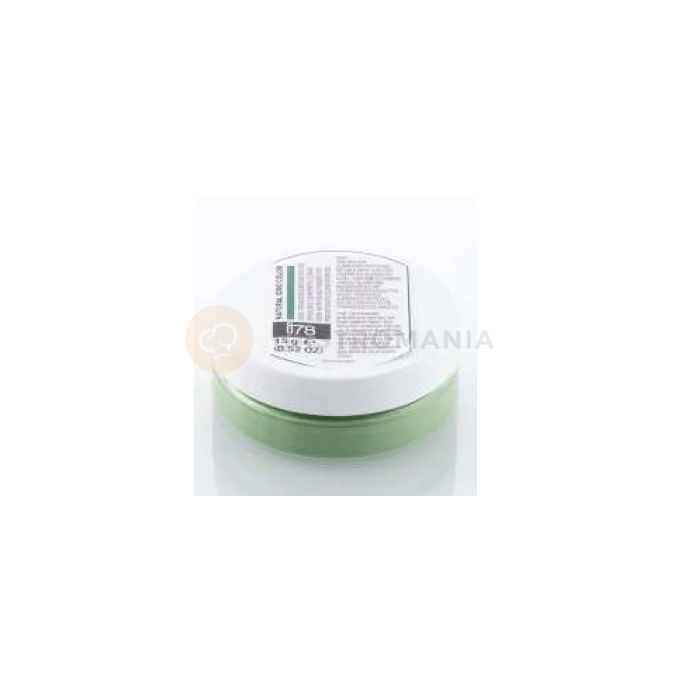 Naturalny barwnik spożywczy w proszku, natural idro color, zielony, 15 g | SILIKOMART, i78 Colorants