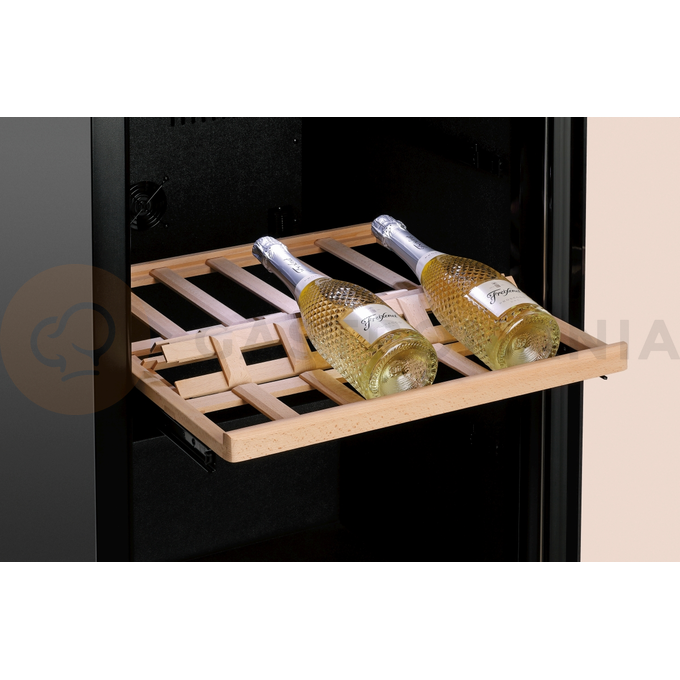 Podavač na víno, složený, dřevěný, na 6 lahví, 505x534x33 mm | BARTSCHER, 2Z 180FL