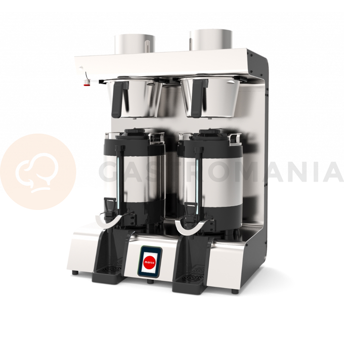 Překapávač na kávu podvojný 2x 6 l, 5,6 kW, 462x614x837 mm | MARCO, Jet 6 Twin