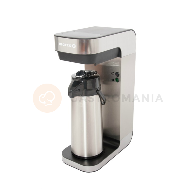 Překapávač na kávu s přímou přípojkou vody, 2,2 l, 365x214x598 mm | MARCO, BRU F60A