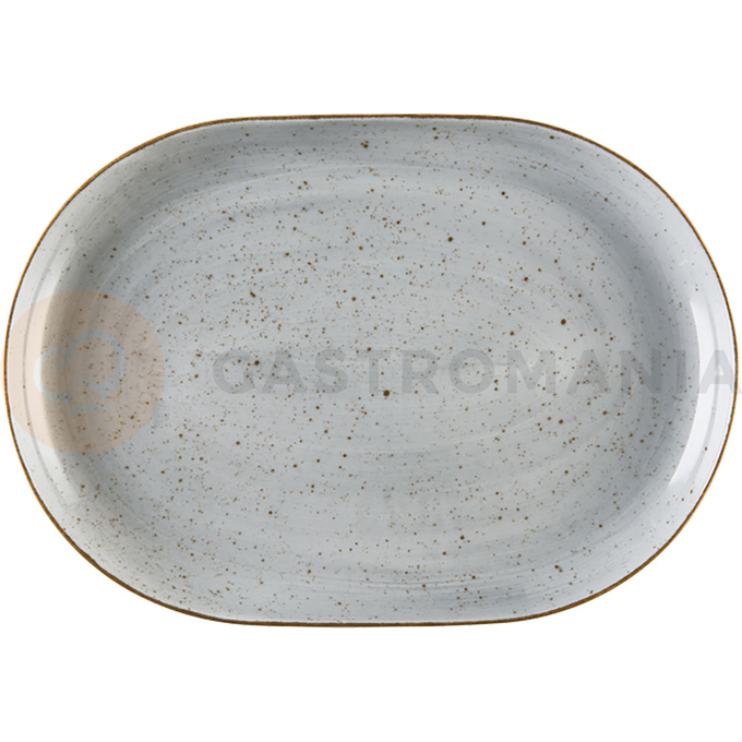 Servírovací talíř, šedá barva, 280 mm | LUBIANA, Boss