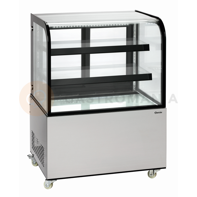 Witryna chłodnicza 270 l, oświetlenie LED, 905x690x1210 mm | BARTSCHER, KV 270L