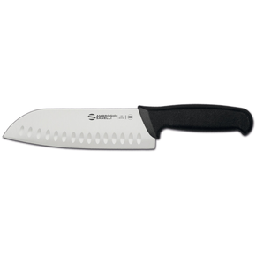 Nóż Santoku, ze żłobieniami, 18 cm | AMBROGIO SANELLI, Supra