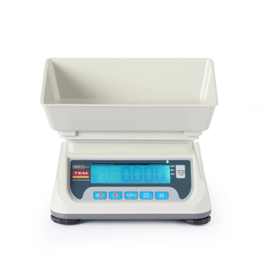 Waga sklepowa LCD z portem RS232 i legalizacją, zakres ważenia: 0,02-6 kg, 255x264x189 mm | TEM, ECO+
