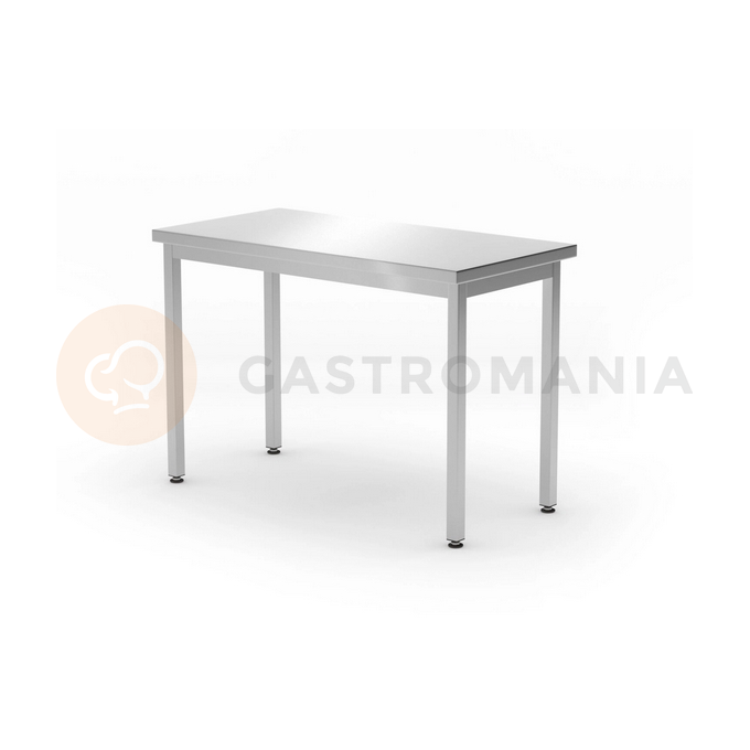 Stół centralny bez półki - skręcany 1200x600x850 mm | HENDI, Budget Line