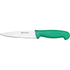 Nůž okrajovací HACCP zelený 100 mm |  STALGAST, 285102