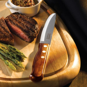 Nůž na steaky 236 mm, dub | TRAMONTINA, Jumbo