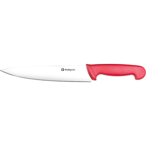 Nůž HACCP červený 220 mm |  STALGAST, 281211