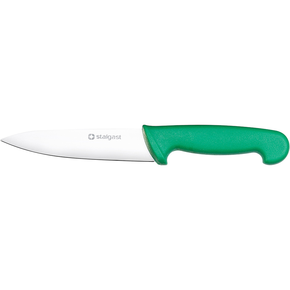 Nůž HACCP zelený 220 mm |  STALGAST, 281212