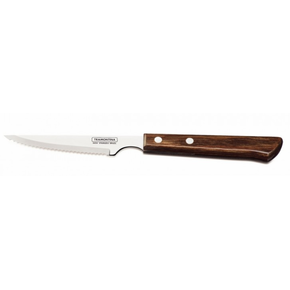 Nůž na steaky 218 mm, hnědý | TRAMONTINA, Jumbo