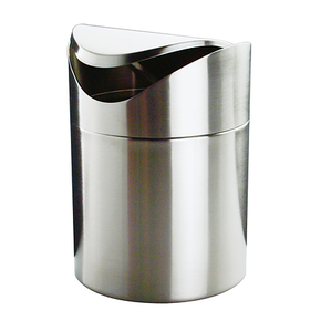 Stolní nádoba na odpadky, nerezový Ø 120x170 mm | APS, 00029