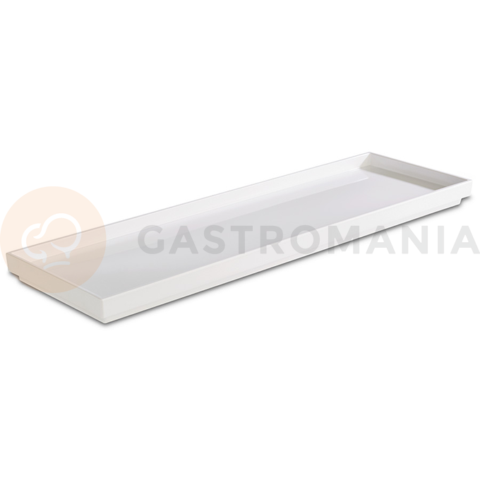 Biała taca z rantem 2/4 GN 53 x 16,2 cm | APS, Asia Plus