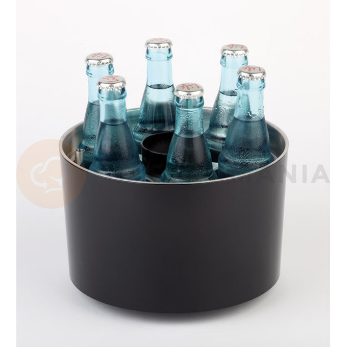 Cooler na 6 láhvi &quot;Sieger Design&quot;, černý | APS, 00621