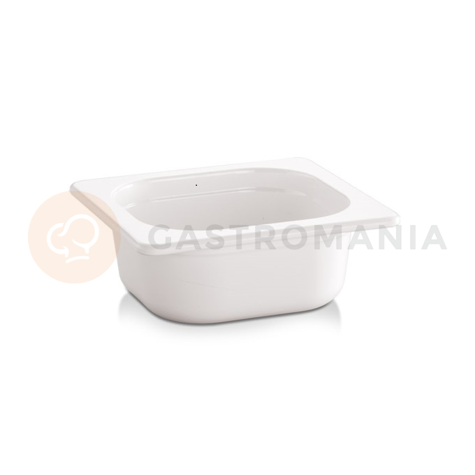 Gastronádoba GN 1/6 100 mm bílá, melamin  | APS, Eco Line
