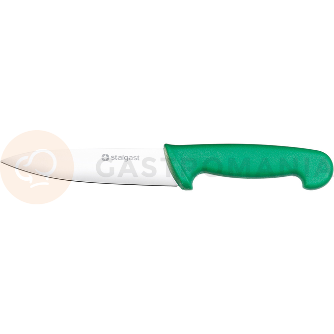 Nůž HACCP zelený 220 mm |  STALGAST, 281212