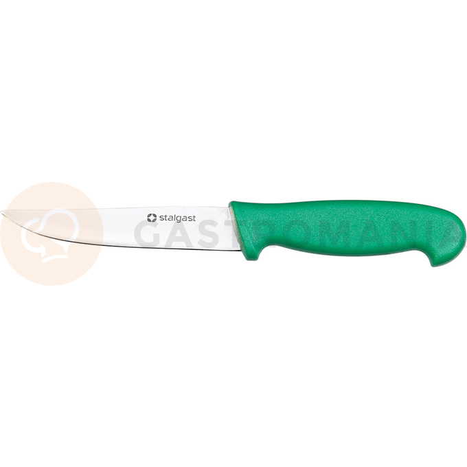 Nůž okrajovací HACCP zelený 100 mm |  STALGAST, 285092
