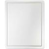 Deska ke krájení s výřezem z bílého polypropylenu 32,5x26,5x1,2 cm |  STALGAST, 341325