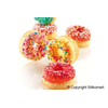 Forma na moučníky a dezerty 15 x donut 45 mm | SILIKOMART, Mini Donuts