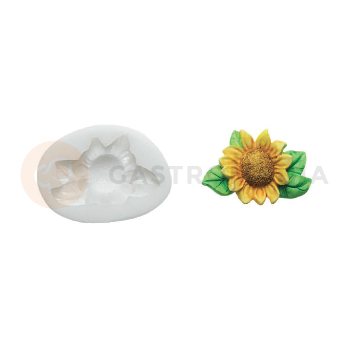 Forma na cukrovou hmotu SLK 061 - slunečnice, 65x45 mm | SILIKOMART, Sugarflex Sunflower