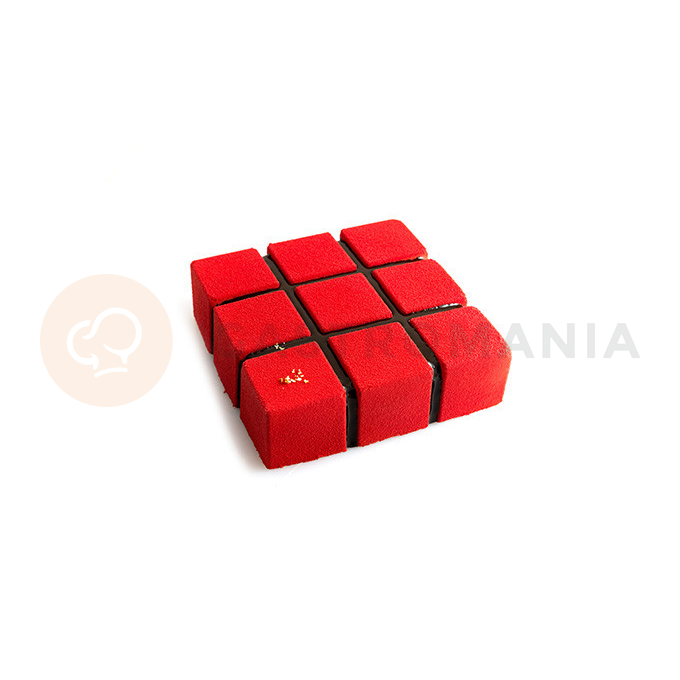 Forma na moučníky a dezerty ve tvaru kostky Cubik 1400 | SILIKOMART, Cubik
