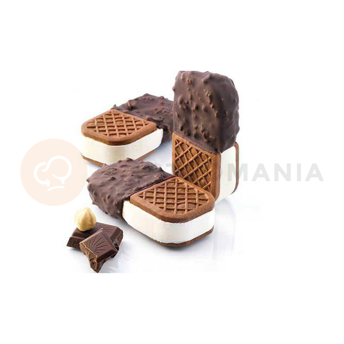Forma na výrobu zmrzlinových mini sendvičů | SILIKOMART, Bisc05M
