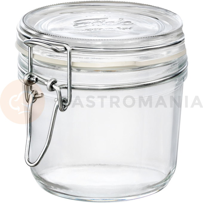 Zavařovací sklenice s patentním obloučkovým uzávěrem 0,35 l | BORMIOLI ROCCO, Fido