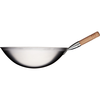 Pánev wok nerezová, saténová ocel, průměr: 40 cm | STALGAST, 037400