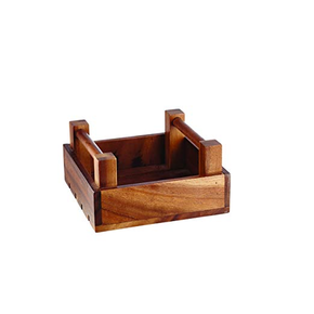 Dřevěná skříňka 20 x 20 cm | ALCHEMY, Buffet Wood &amp; Tiles