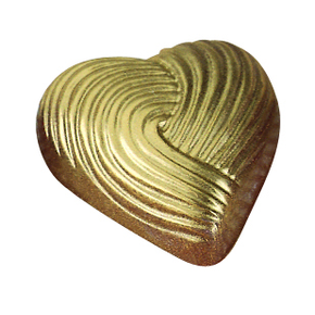 Polykarbonátová forma na pralinky a čokoládu - srdce, 28 ks x 7g, 34x33x11 mm - MA1513 | MARTELLATO, Heart