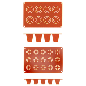 Silikonová forma na francouzské Dariole, 15 důlek Ø 35x38 mm | CONTACTO, 6633/315