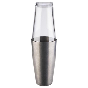 Shaker bostoński ze stali nierdzewnej 0,7 l ze szklanką 0,4 l | APS, 93350