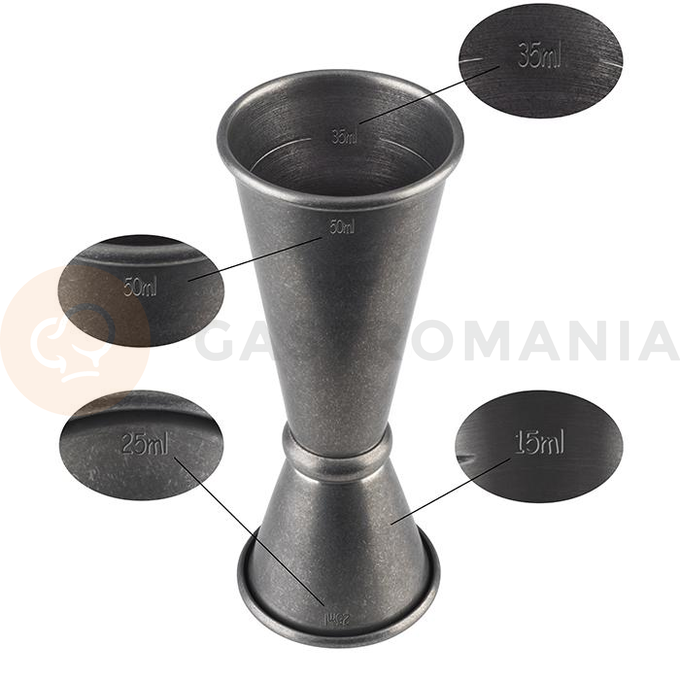 Barmanská odměrka 15/20/35/50 ml | APS, 93355