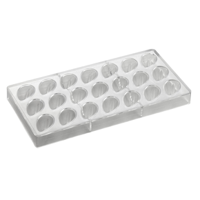 Tritanová forma na pralinky - 21 ks, 43x25x17 mm, 10 gr - PC41FR | PAVONI, Bonbons