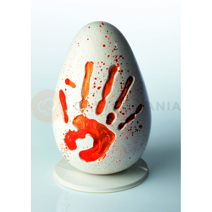 Forma na čokoládu - vejce a dlaň, 130x205 mm, 380 g - KT156 | PAVONI, Hello